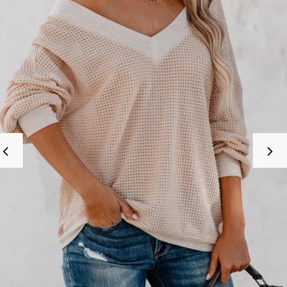 Vici Sweaters - NWT Vici Thermal Knit Top, Size Medium